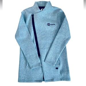 OGIO Toyota Corporate Edge Asymmetrical Full Zip Jacket Gray Women’s Size Small